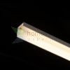LED PROFILE H felületre szerelhető 1m fehér matt akrilát/alumínium 