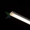 LED PROFILE G felületre szerelhető 1m fehér matt akrilát/alumínium 
