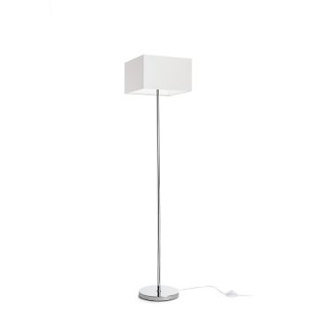 NYC/TEMPO 30/19 állólámpa  Polycotton fehér/króm 230V LED E27 15W
