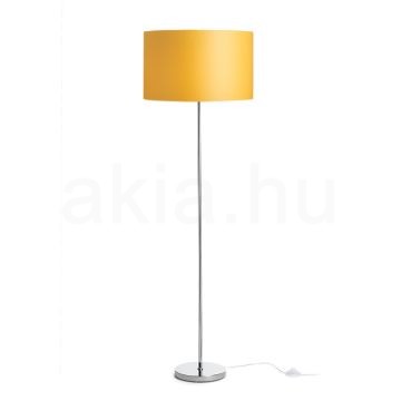 NYC/RON 40/25 állólámpa  Chintz sárgabarack/króm 230V LED E27 15W