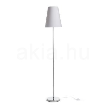 NYC/CONNY 25 állólámpa  Polycotton fehér/króm 230V LED E27 15W