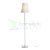 NYC/CONNY 25 állólámpa  Polycotton fehér/króm 230V LED E27 15W
