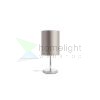 NYC/RON 15/20 asztali lámpa  Monaco petróleum kék/ezüst PVC/króm 230V LED E27 15W