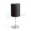 NYC/RON 15/20 asztali lámpa  Monaco petróleum kék/ezüst PVC/króm 230V LED E27 15W