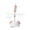 MARENGA RB1 40 süllyesztett lámpa fehér Eco PLA 230V LED 6W  3000K