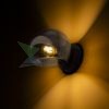 SOLARIS felületre szerelhető füstös üveg/fekete 230V LED E14 7W