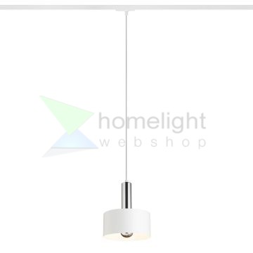GIULIA 20 egy áramkörös sínre fehér króm 230V LED E27 15W