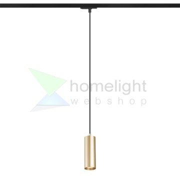 MAVRO egy áramkörös sínen függő lámpa aranysárga  230V LED 12W 38°  3000K