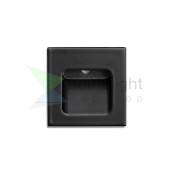 AMARO süllyesztett lámpa fekete  230V LED 3W 60°  3000K