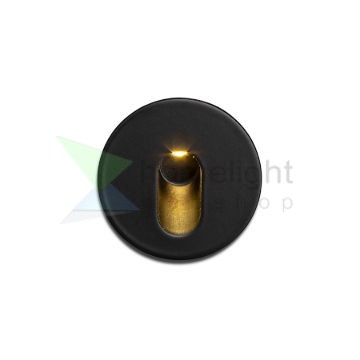 MEMPHIS R a falba süllyesztett fekete 230V LED 3W 60° 3000K