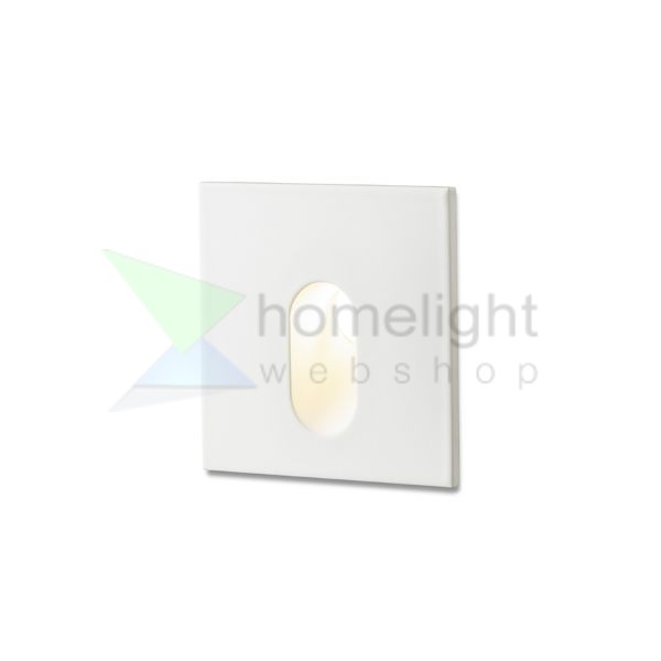 MEMPHIS SQ a falba süllyesztett fehér 230V LED 3W 60° 3000K