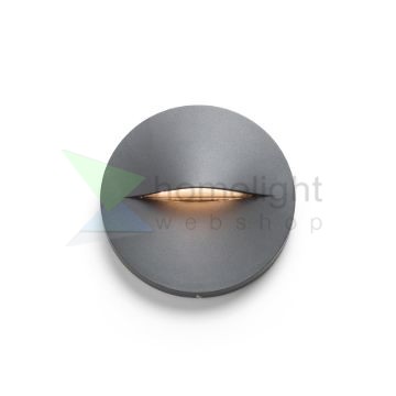 BOBO R fali lámpa antracitszürke 230V LED 3W IP65 3000K