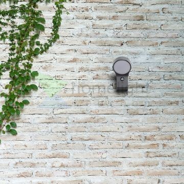 ELIA PIR fali lámpa antracitszürke 230V LED 9W IP44 3000K