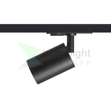 DUDE egyfázisú áramkörös sínre fekete  230V LED GU10 9W