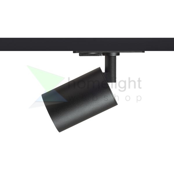 DUDE egyfázisú áramkörös sínre fekete  230V LED GU10 9W