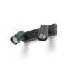 DUDE II felületre szerelhető fekete 230V LED GU10 2x9W