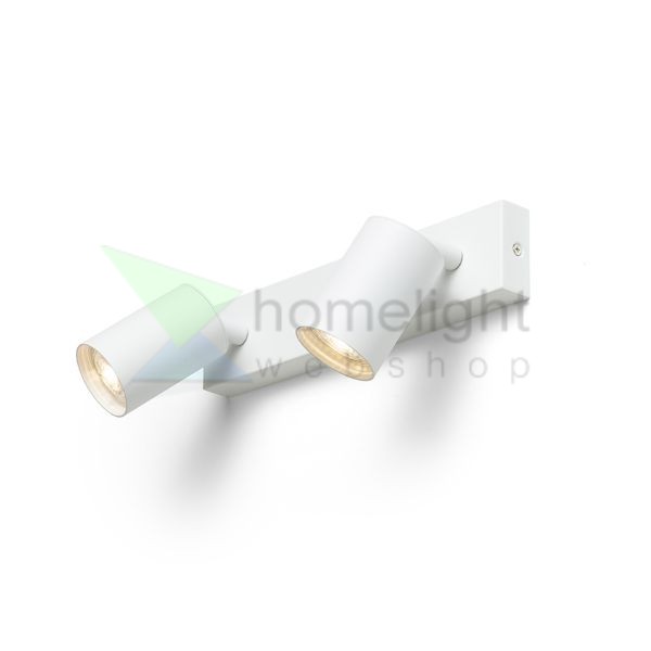 DUDE II felületre szerelhető fehér 230V LED GU10 2x9W