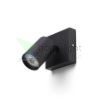 DUDE SQ felületre szerelhető fekete 230V LED GU10 9W
