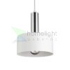 GIULIA 20 függő lámpa fehér króm 230V LED E27 15W