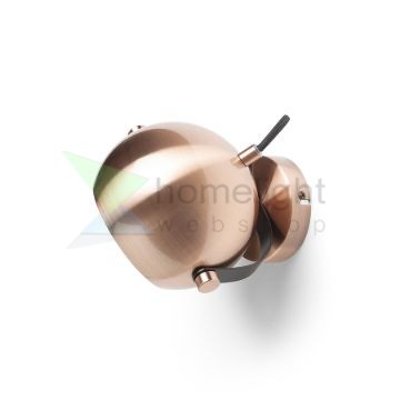 AGNETA felületre szerelhető  szálcsiszolt réz/fekete 230V LED E27 11W