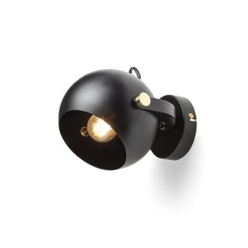 AGNETA felületre szerelhető fekete  230V LED E27 11W