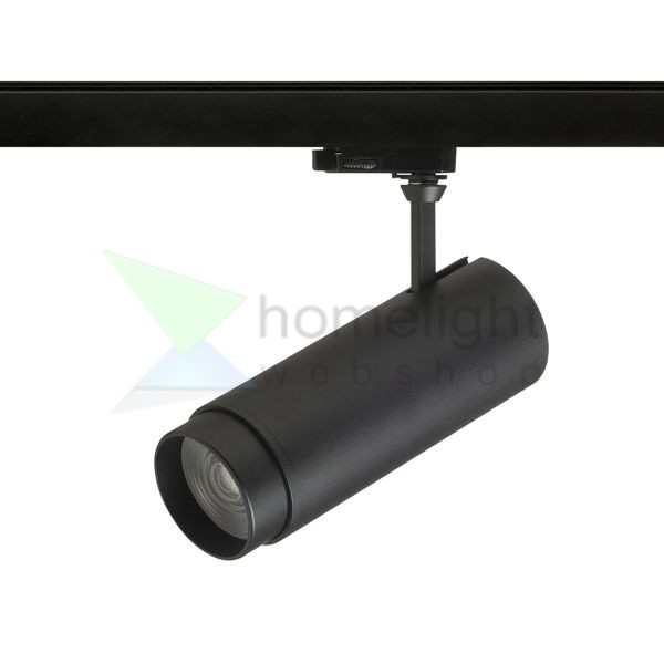 FOCUS 30 DIMM háromfázisú áramkörös sínre fekete  230V LED 30W 10 60°  3000K 4000K 5000K