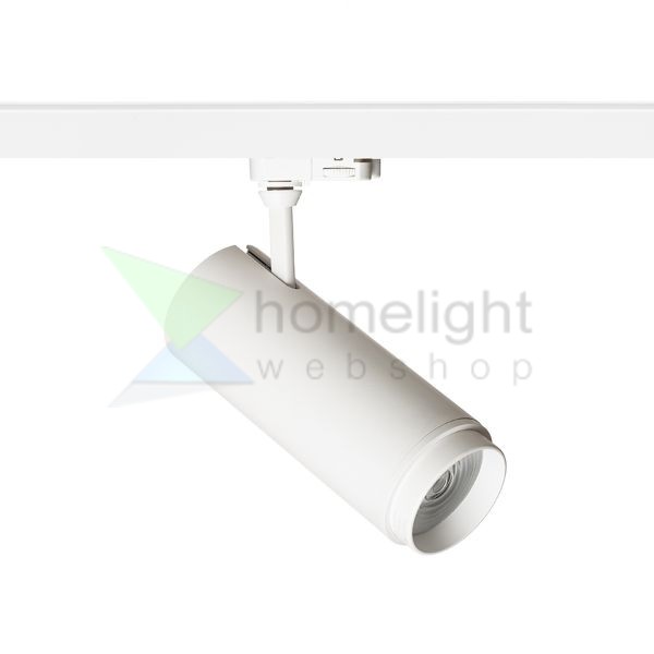 FOCUS 30 DIMM háromfázis áramkörös sínre fehér  230V LED 30W 10 60°  3000K 4000K 5000K