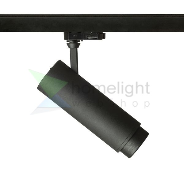 FOCUS 20 DIMM háromfázisú áramkörös sínre fekete  230V LED 20W 10 60°  3000K 4000K 5000K