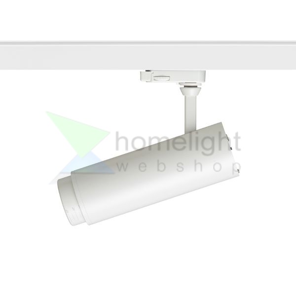 FOCUS 20 DIMM háromfázisú áramkörös sínre fehér  230V LED 20W 10 60°  3000K 4000K 5000K