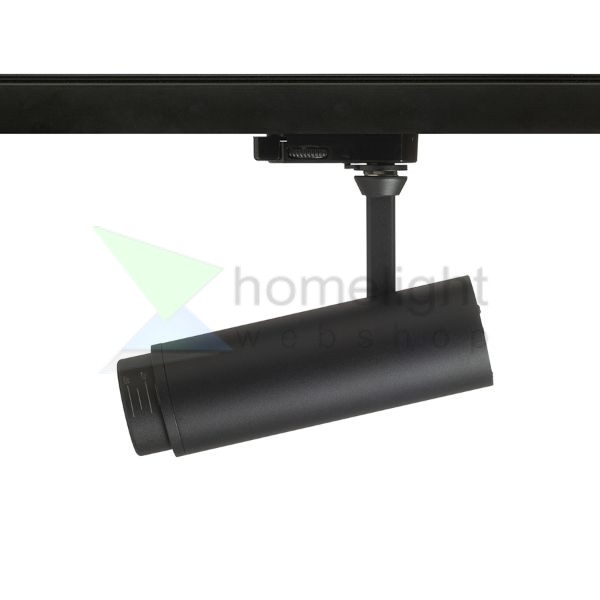 FOCUS 12 DIMM háromfázisú áramkörös sínre fekete  230V LED 12W 10 60°  3000K 4000K 5000K