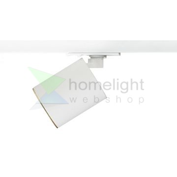 DARIO egyfázisú áramkörös sínre fehér szálcsiszolt sárgaréz 230V LED GU10 9W