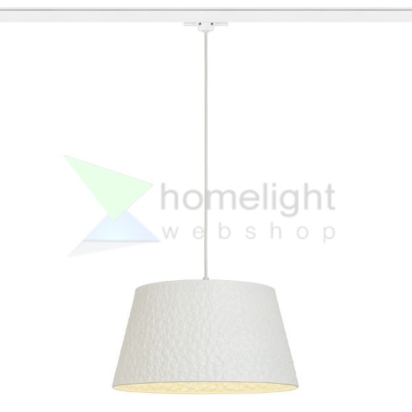 BUCKY 40 háromfázisú áramkörös sínre fehér/szürke fém 230V LED E27 15W