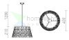 BUCKY 40 háromfázisú áramkörös sínre fehér/szürke fém 230V LED E27 15W