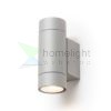 MIZZI NEW II fali lámpa ezüstszürke  230V LED GU10 2x8W IP65