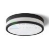 CIRA LED 35 mennyezeti lámpa opál üveg/fekete 230V LED 24W IP44 3000K