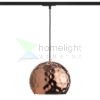 BLONDIE 25 egyfázisú áramkörös sínre  réz 230V LED E27 15W