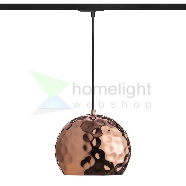 BLONDIE 25 egyfázisú áramkörös sínre  réz 230V LED E27 15W