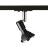 TRICA egyfázisú áramkörös sínre fekete  230V LED GU10 12W