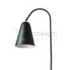 GARBO asztali lámpa fekete króm 230V LED E27 15W