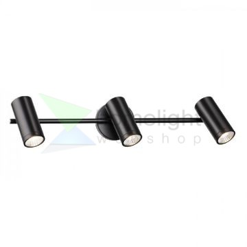 BOGARD III fali lámpa matt fekete  230V LED 3x5W 40°  3000K