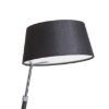 RITZY asztali lámpa fekete króm 230V LED E27 15W