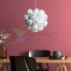 COCO függő lámpa  fehér PVC 230V LED E27 15W