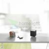 MONACO asztali lámpa fekete króm 230V LED E27 15W