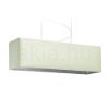 LOPE 80/23 lámpabúra  Chintz menta/ezüst fólia  max. 23W