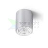 MAYO R mennyezeti billenthető  szálcsiszolt alumínium 230V LED 9W 36°  2700K
