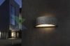 LESA fali lámpa fekete  230V LED E27 15W IP54