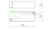 TRAFO 0-20W    230V/12V= 20W IP67
