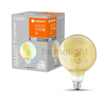 OSRAM SMART+ Globe 125 WiFi Vintage borostyán 230V E27 LED EQ53 2400K