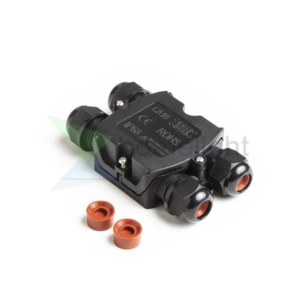 IP-BOX IP68  fekete    IP68