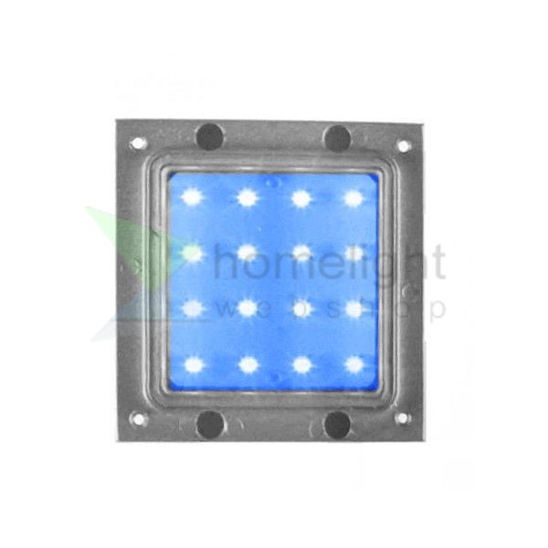 LERRY LED 16 felületre szerelhető ezüstszürke/kék 230V LED 1W IP54